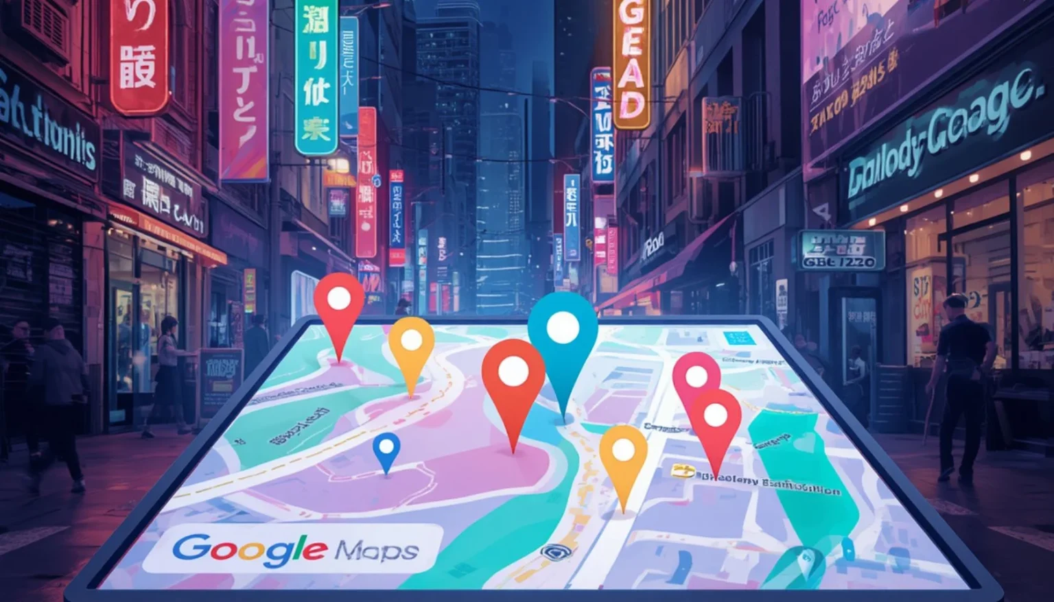 Реклама в Google Картах